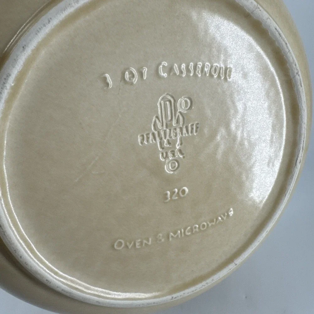 Casserole Dish With‎ Lid Soup Tureen 3 QT Pflatzgraff 320 MCM Vintage Dining